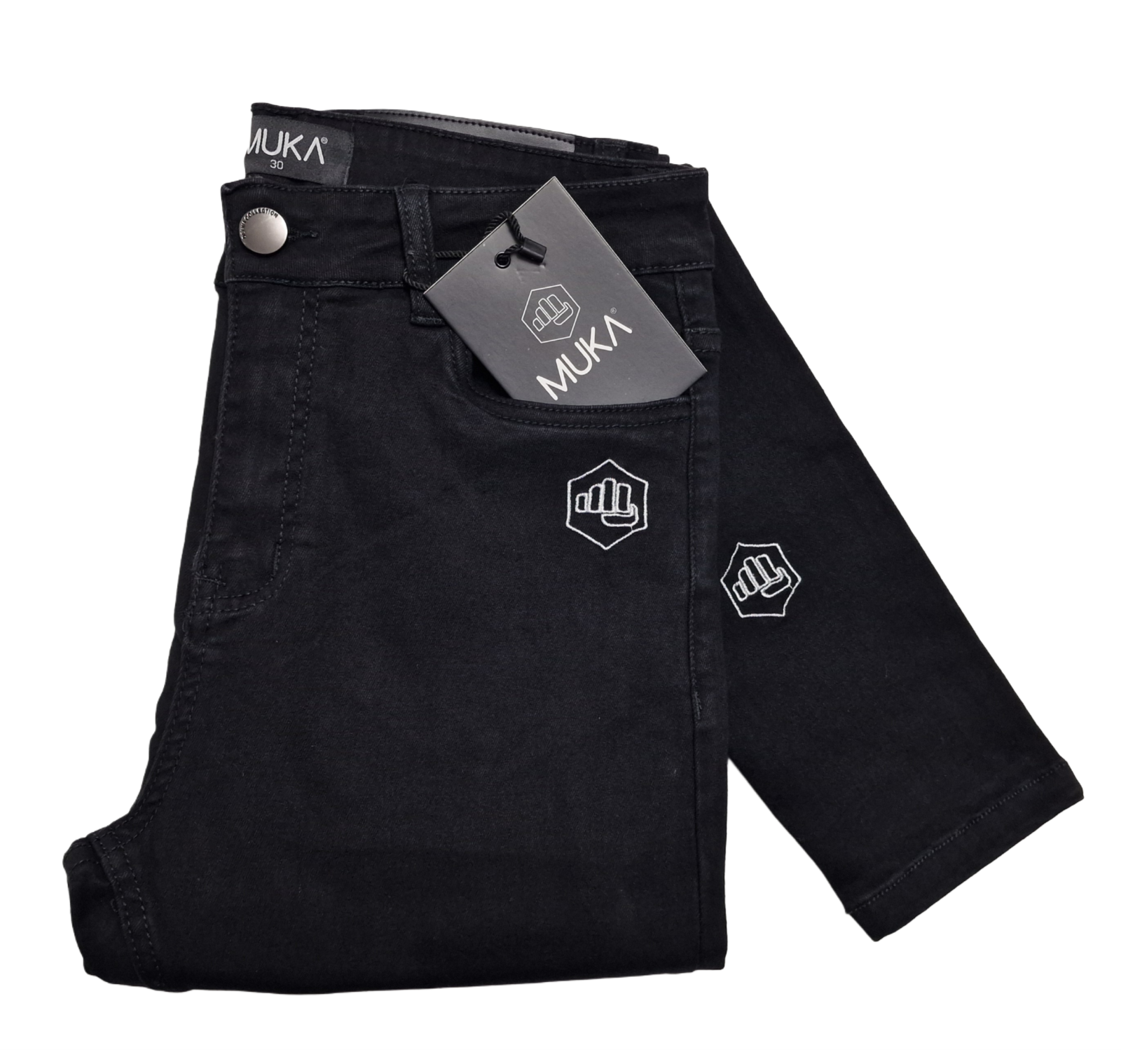 Premium Grijs Broeken van Muka Clothing